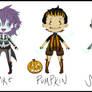 HALLOWEEN ADOPTABLES!