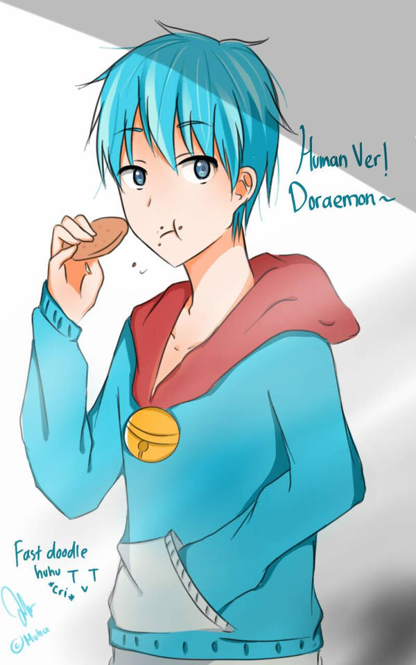 Human! Doraemon by MyaMiiyaa on DeviantArt Human! Doraemon by MyaMiiyaa on DeviantArt