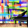 Piano Room Background Stock