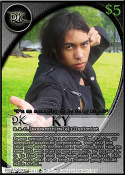 Ky From Death's Kreed Ultra rare trading card