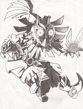 Skull Kid- Zelda Majora's mask