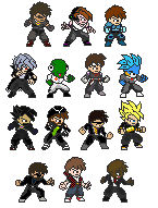 (OLD) Minecrafters sprites (DBZ Style)