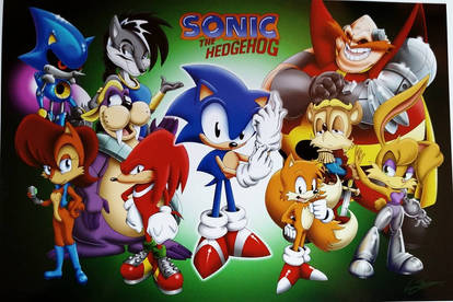 Sonic the Hedgehog by sonicfan1991