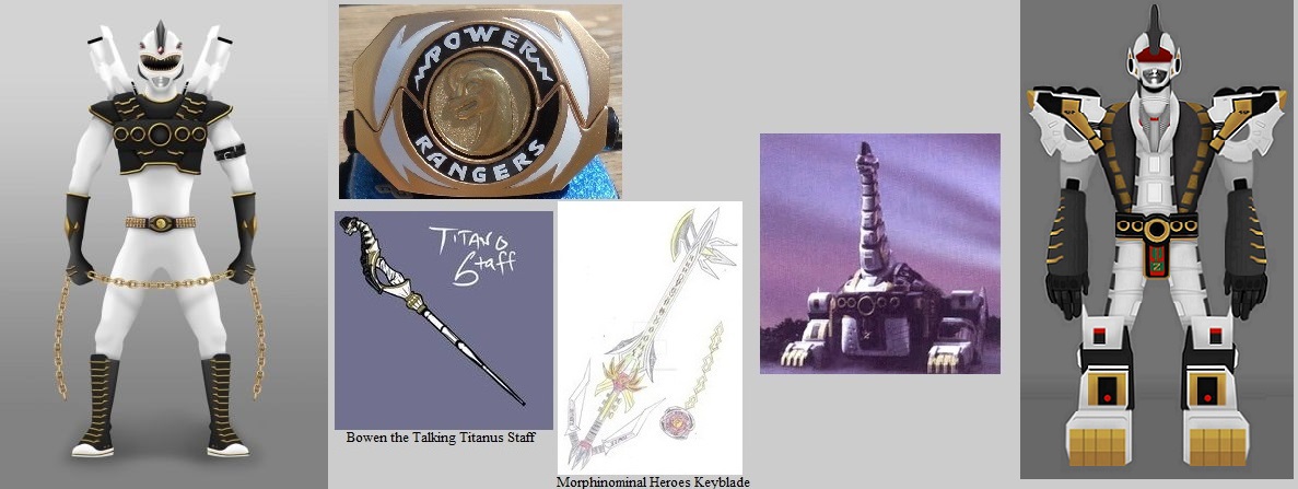 Mighty Morphin Silver Ranger by cpeters1 on DeviantArt