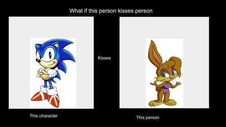 What If Sonic the Hedgehog kisses Bunnie Rabbot