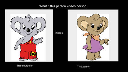 What If Blinky Bill kisses Nutsy