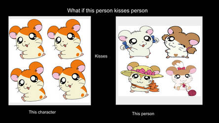 What if Hamtaro and his clones kisses the Girls? by cpeters1