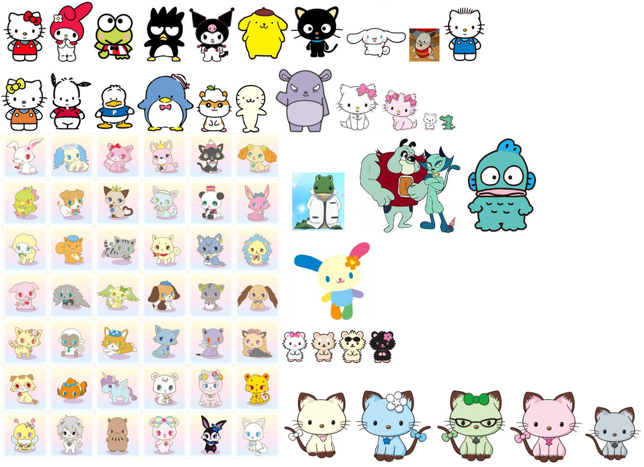 Hello Kitty and Friends by cpeters1 on DeviantArt