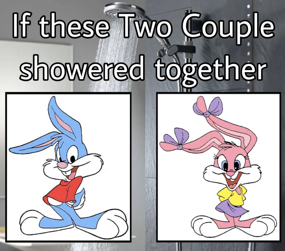 If Buster Bunny And Babs Bunny Showered Together by cpeters1 on DeviantArt