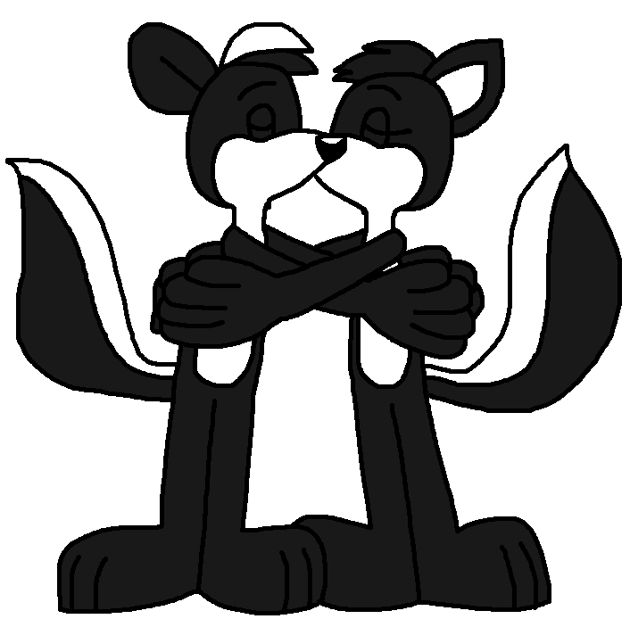 Fabrette Pepe Le Pew and Fabrette by cpeters1 on DeviantArt