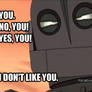 I don't like you - Iron Giant