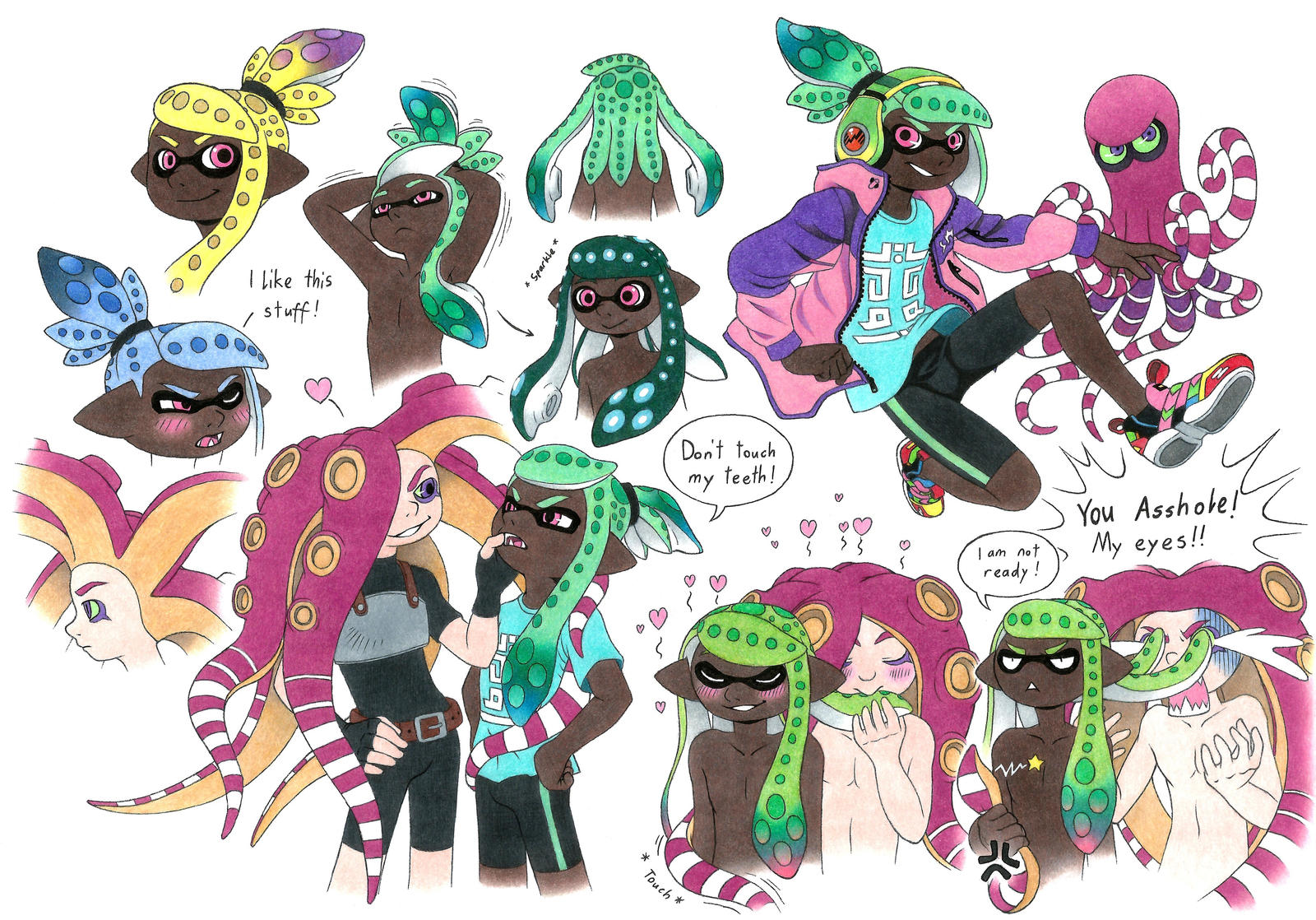 Splatoon OC by Megaloceros-Urhirsch on DeviantArt