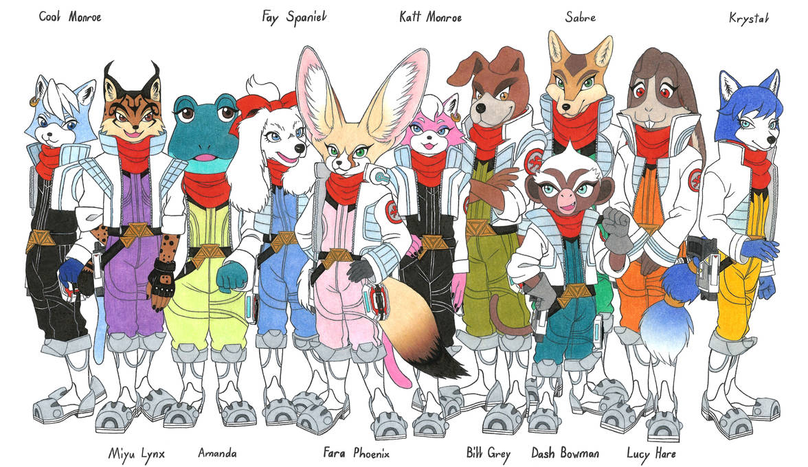 Star Fox Redesign by Megaloceros-Urhirsch on DeviantArt