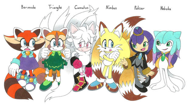 Tails Fan Children