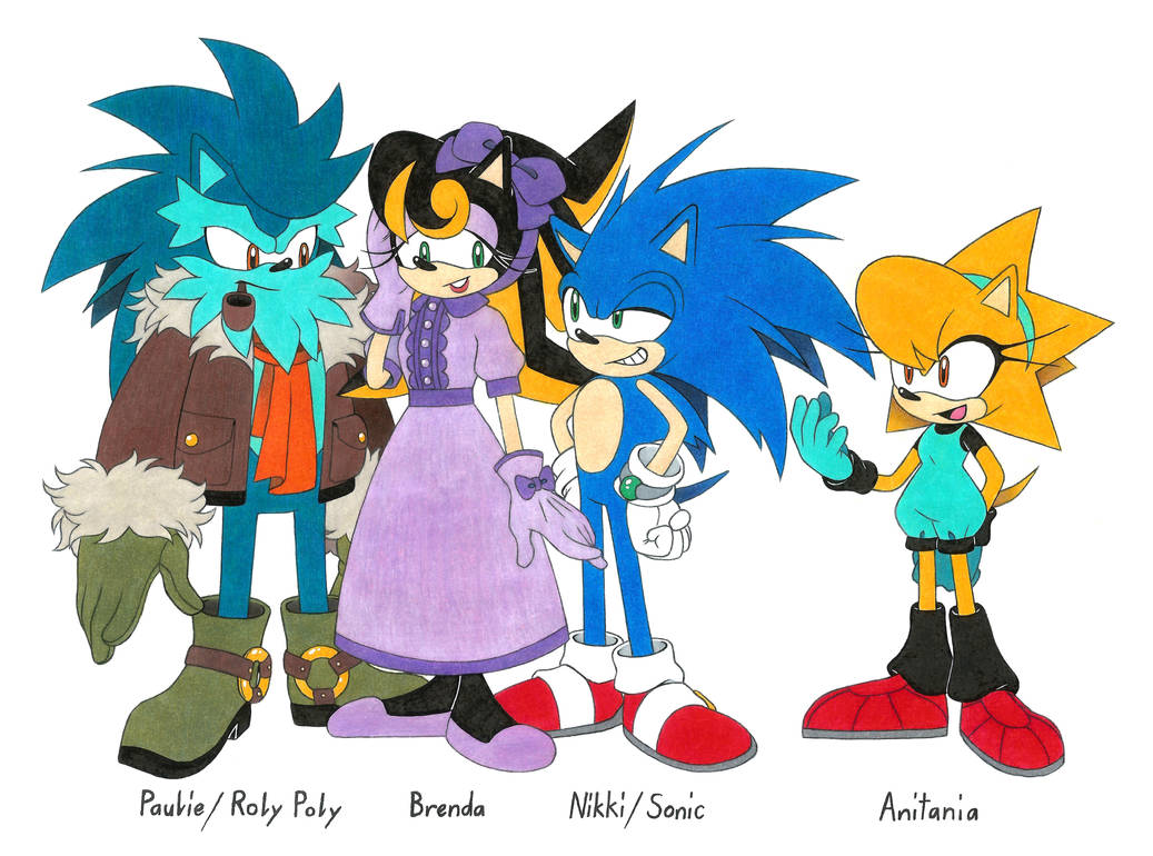 Sonics Family Redesign by Megaloceros-Urhirsch on DeviantArt