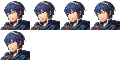 Marth RPG Maker VX ace face sheet.