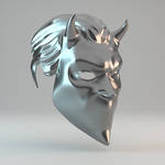 Ghost Nameless Ghoul Mask 3D print model