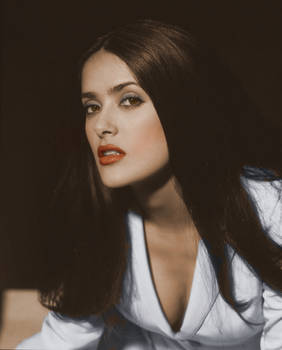 Salma Hayek Colorization II