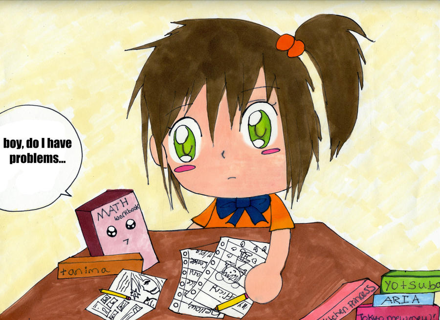 what did the math workbook say to the student? by magnumkiyoshi on ...