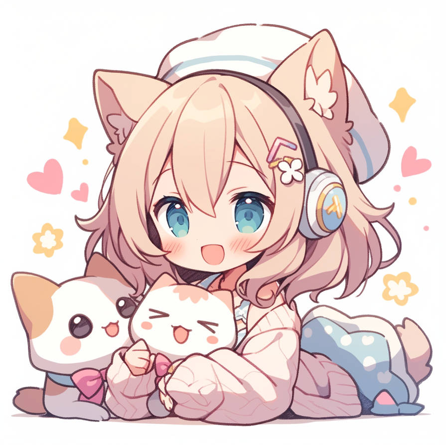 Chibi Cat. by VoidsyTTV on DeviantArt