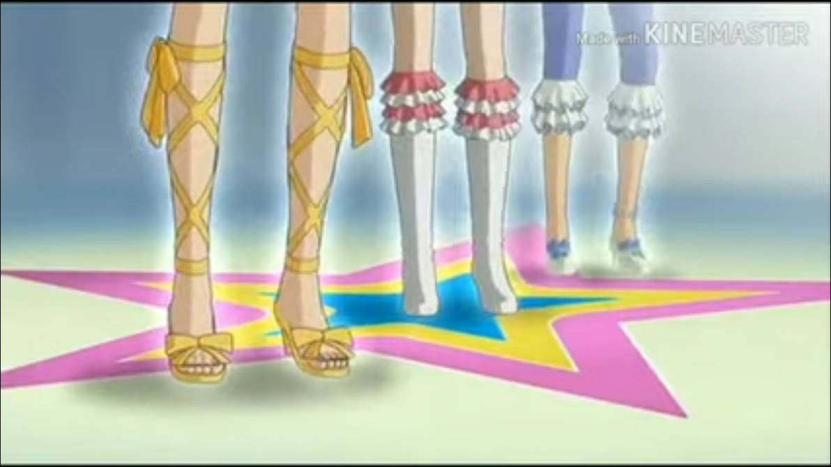 Anime white boots,yellow sandals,white heels by extracsflam on DeviantArt