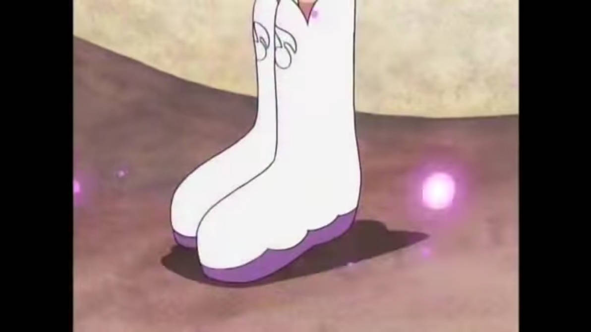 Anime white and purple boots by extracsflam on DeviantArt