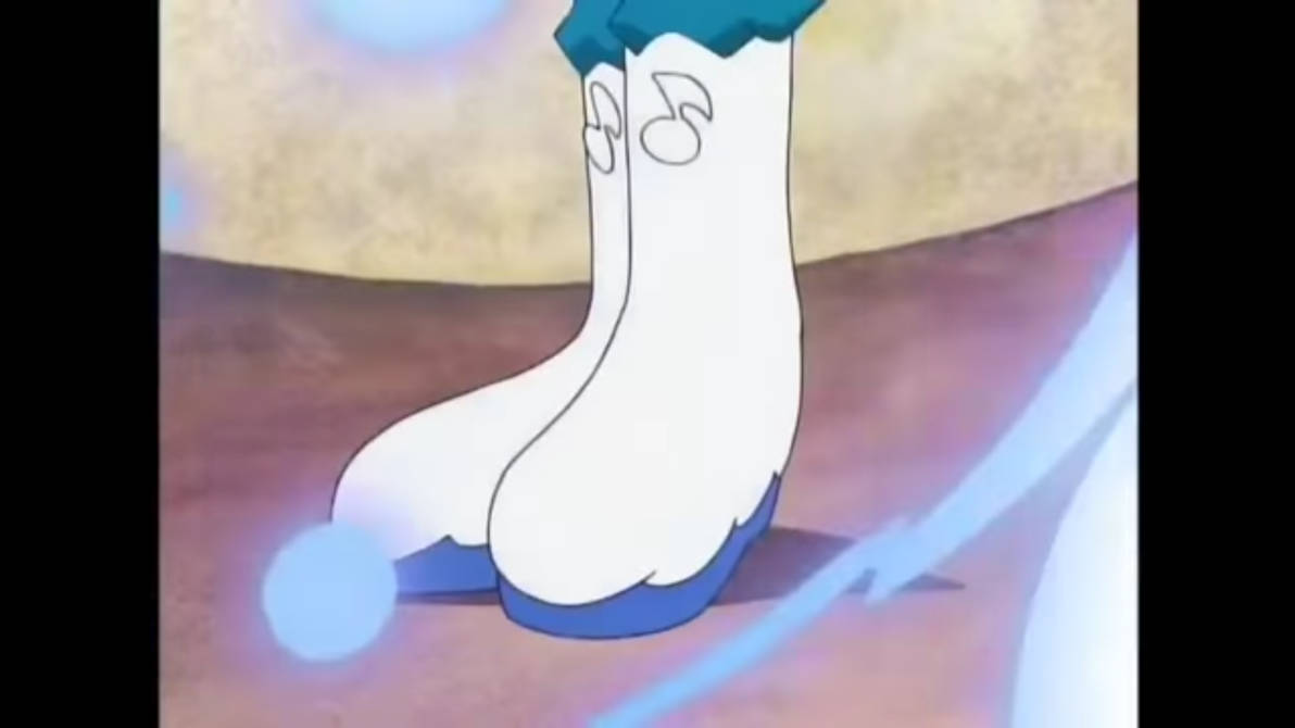 Anime white and blue boots by extracsflam on DeviantArt
