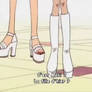 Anime white boots and white Sandals