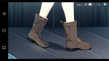 Anime brown boots Al version by extracsflam on DeviantArt