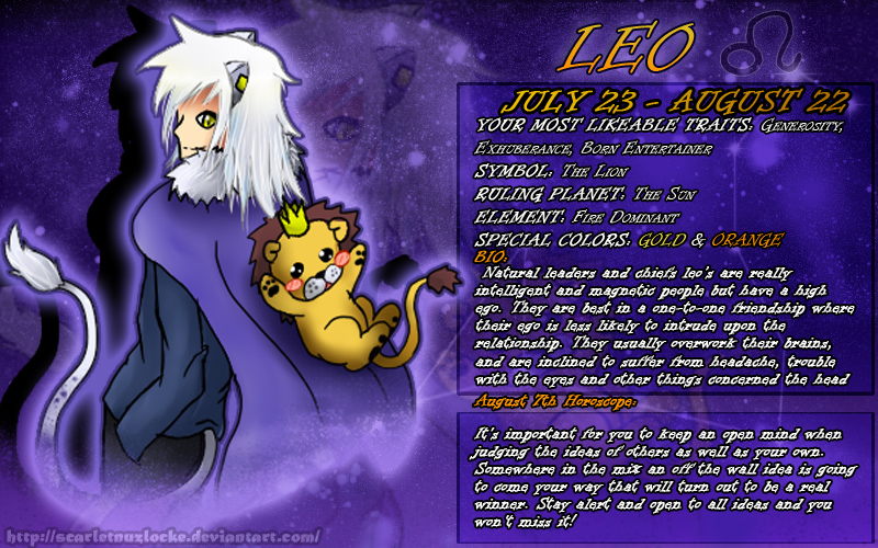 DeviantArt's Zodiac- Leo