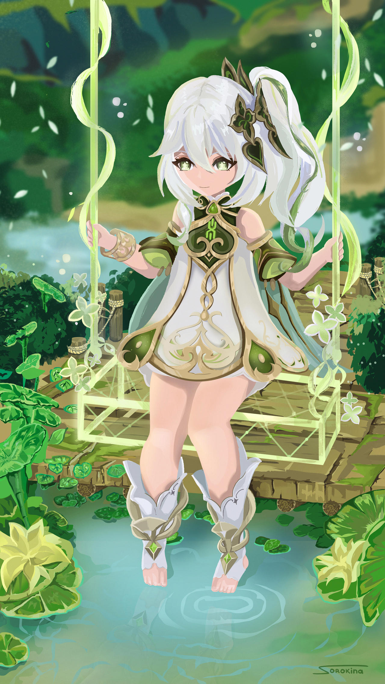 Nahida Genshin Impact fanart by SorokinaAnny on DeviantArt