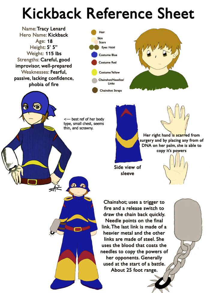 Kickback Reference by ChibiSilverWings on DeviantArt