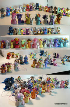 MLP: FiM Sculpture Group