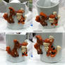 Vulpix Growlithe Mug