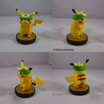 Pikachu Green Headband Amiibo