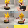 Sonic Super Sonic Amiibo Custom