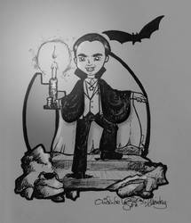 Inktober 2016/8. Dracula