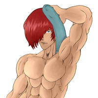 Iori and his towel