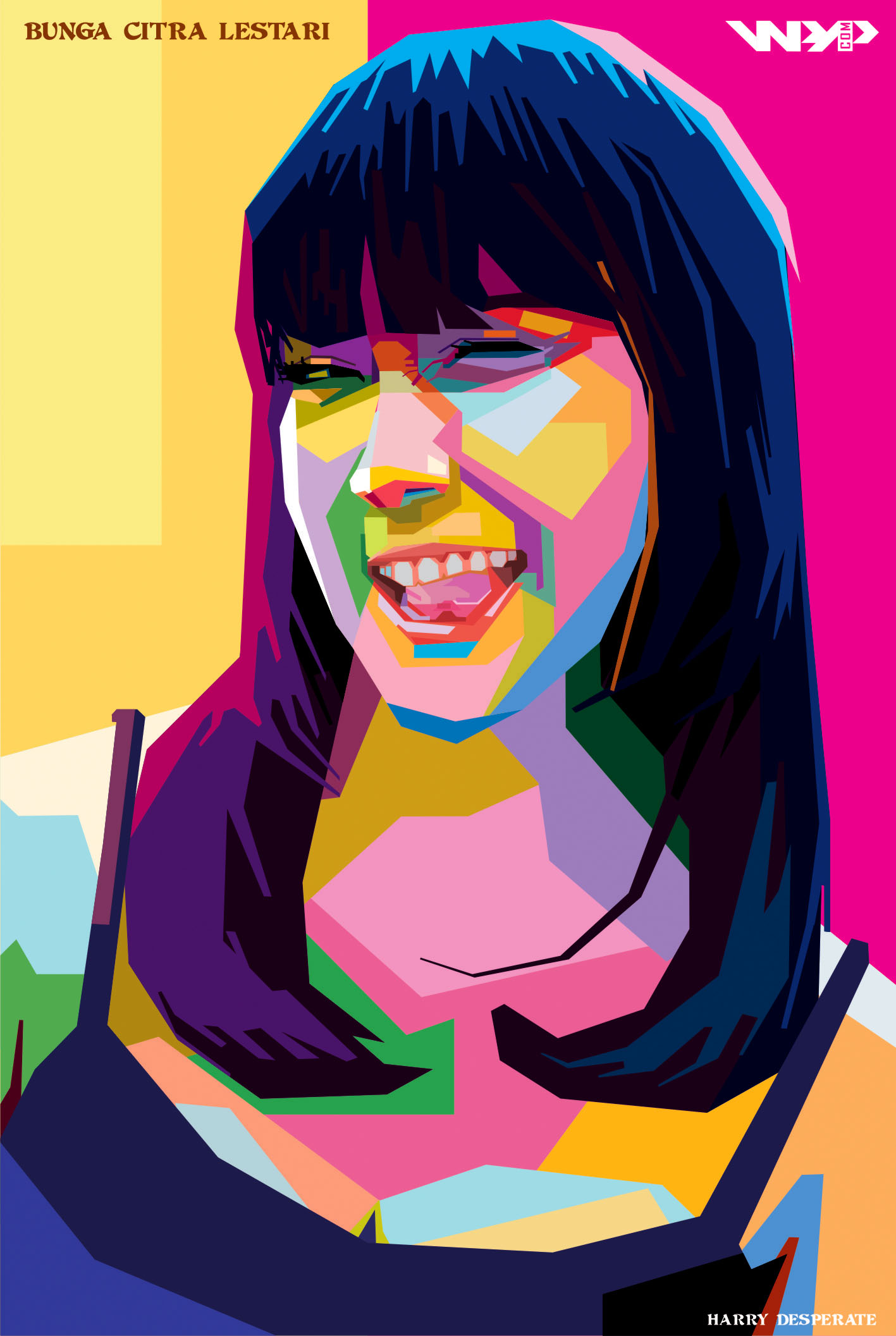 Bunga Citra Lestari in WPAP