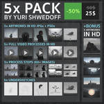 5x Gumroad PACK by YURI SHWEDOFF