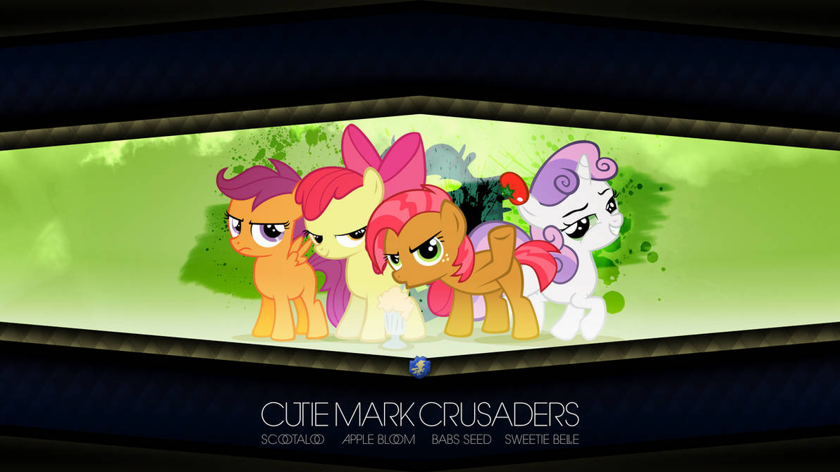 Cutie Mark Crusaders + Babs Seed (Wallpaper) by AdrianMata26 on DeviantArt