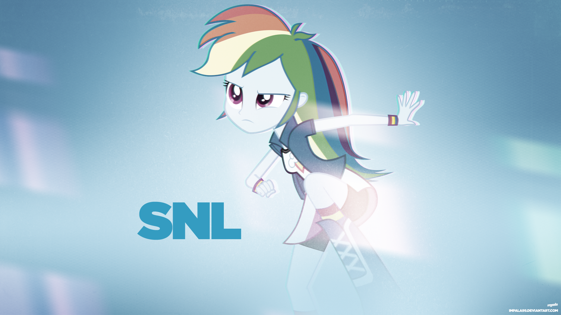 Rainbow Dash on Saturday Night Live