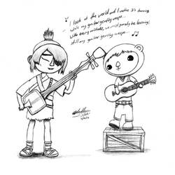 When Kubo Met Sach: While My Guitar Gently Weeps