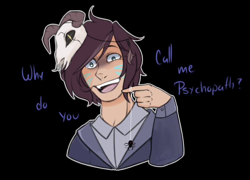 Psychopath by xAndreaDrawingsx on DeviantArt