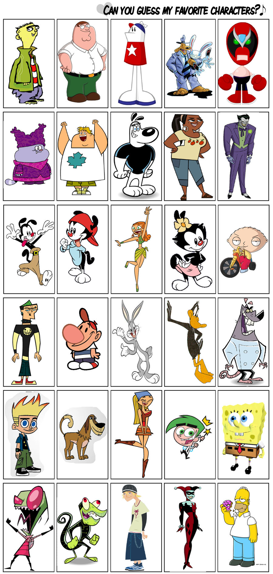Top 30 Favorite Characters By Jasperpie On Deviantart Top 30 Favorite Characters By Jasperpie On Deviantart