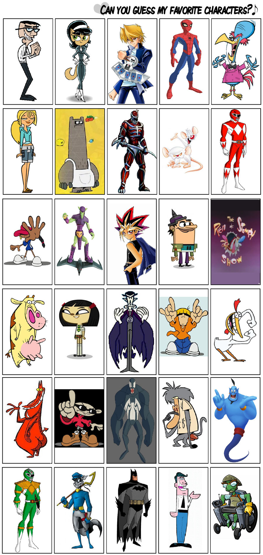 Top 30 Favorite Characters 2 By Jasperpie On Deviantart Top 30 Favorite Characters 2 By Jasperpie On Deviantart