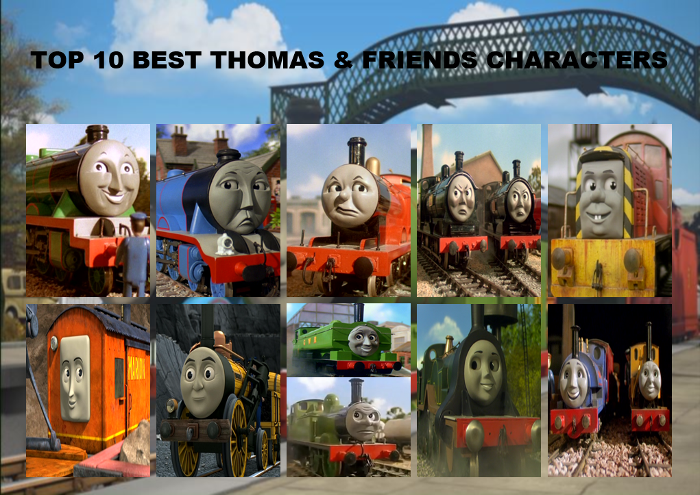 Top 10 Best Thomas and Friends Characters by JasperPie on DeviantArt