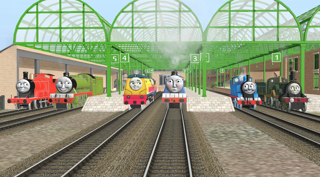 Trainz Test Screenshot: Gordon's Valentine Attempt by JasperPie on ...