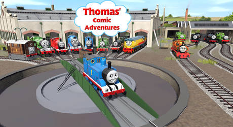 Thomas' Comic Adventures Title Card V4 by JasperPie