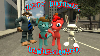 GMOD TEST: Happy Birthmas, Thespio!!
